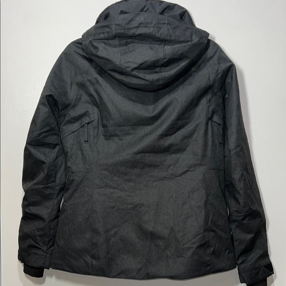 O'Neill Girls Large (12/14) Charcoal Ski Jacket - Picture 4 of 12